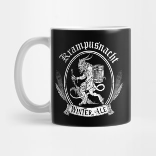 Krampus Winter Ale (Black Print) Mug